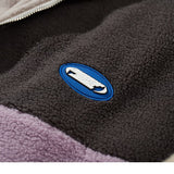 Color Block Fleece Jacket