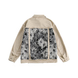Floral Patchwork Utility Jacket
