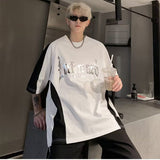 Gothic Color-Block Graphic Tee