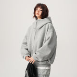 Heavyweight Oversized Zip Hoodie