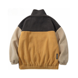 Color Block Fleece Jacket