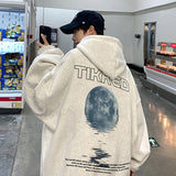 Moon Graphic Pullover Hoodie