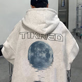 Moon Graphic Pullover Hoodie