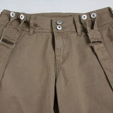 Low-Rise Strap Cargo Pants