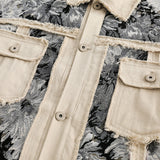 Floral Patchwork Utility Jacket