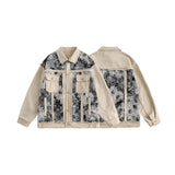 Floral Patchwork Utility Jacket