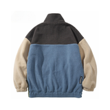 Color Block Fleece Jacket