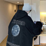 Moon Graphic Pullover Hoodie
