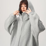 Heavyweight Oversized Zip Hoodie