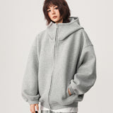 Heavyweight Oversized Zip Hoodie