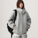 Heavyweight Oversized Zip Hoodie