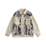 Floral Patchwork Utility Jacket
