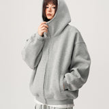 Heavyweight Oversized Zip Hoodie