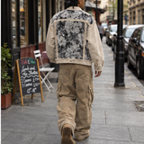 Floral Patchwork Utility Jacket