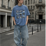 Washed Graphic Oversized T-Shirt