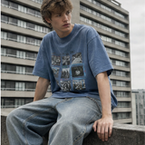 Washed Graphic Oversized T-Shirt